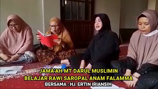 Download lagu JAMA AH MT DARUL MUSLIMIN BELAJAR RAWI SAROPAL ANA... mp3