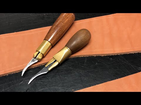 Leather Working Livestream 🎦 Bruce Cheaney Leathercraft and leather Working Videos Video