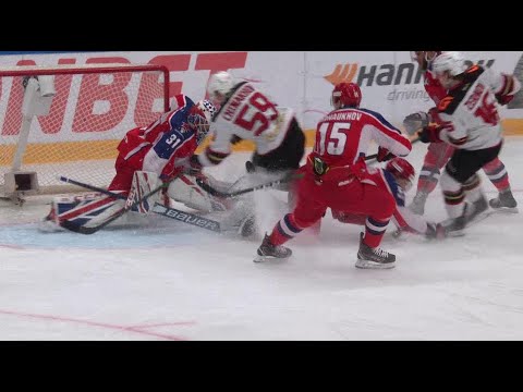 Хоккей Johansson's big save on Chinakhov