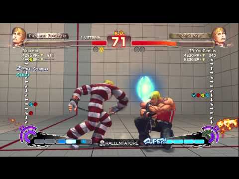 Super Street Fighter IV AE2012 - TR Sheva (Cody) Vs DataMat (Cody)