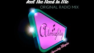Utopia - Feel The Need In Me (Original Radio Mix)