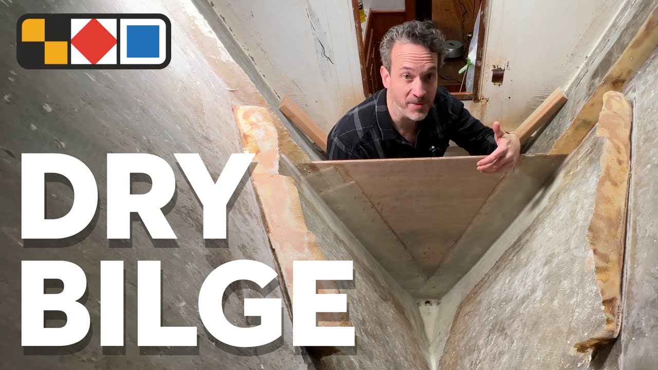 HUGE IMPROVEMENT: Building a Clean & DRY BILGE - E023