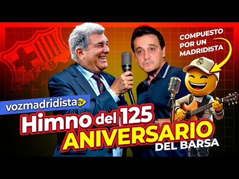 🎶¡¡JUANMA RODRÍGUEZ CANTA el HIMNO del BARÇA!!