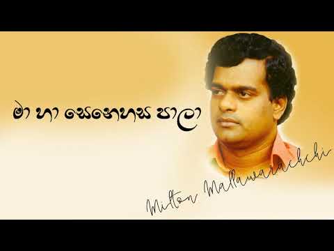 Ma Ha Senehasa Pala - Milton Mallawaarachchi | Best Of Milton Mallawaarachchi