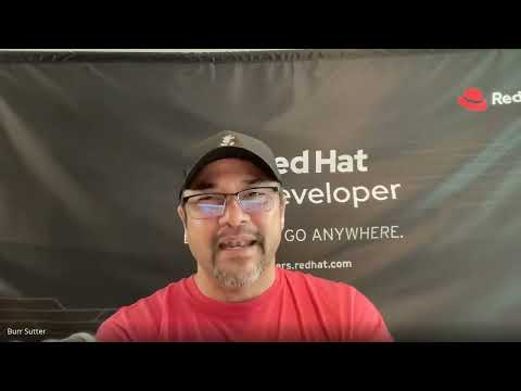 Interviewing Burr Sutter, Mastermind behind and presenter of all Keynote Demos at Red Hat Summit