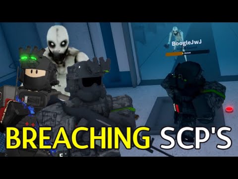 Breaching SCP's as Chaos Insurgency in Roblox SCP!
