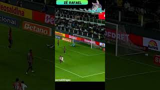 Gol do Santos - Zé Rafael (Santos 1x0 São Paulo) Brasileirão 04/02/2026
