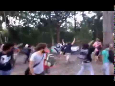 Polícia e estudantes entram em confronto no campus da UFSC