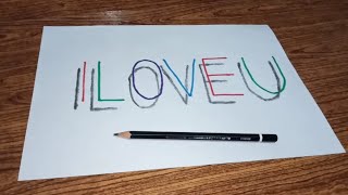 Download lagu Tutorial membuat tulisan i love you terlihat melayang - menggambar 3d mp3 Download lagu Tutorial membuat tulisan i love you terlihat melayang - menggambar 3d mp3