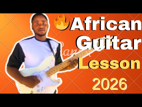 Soukous guitar lesson 2026🔥 easy African Rhythm for beginners 