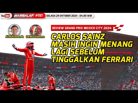 Review GP Mexico City - Carlos Sainz Masih Ingin Menang Lagi