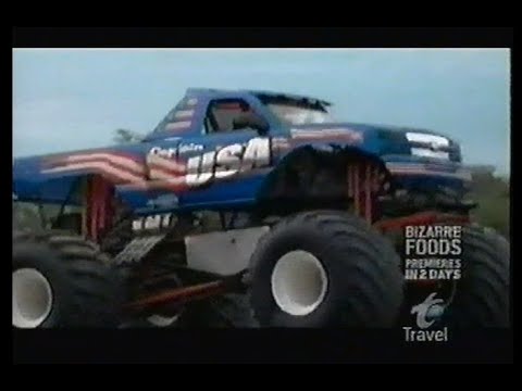 CAPTAIN USA MONSTER TRUCK On "Worlds Worst Drivers!"