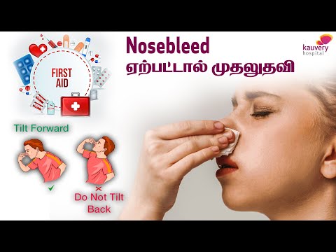 #FirstAidSeries | First Aid in case of Nosebleed