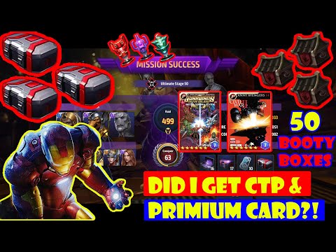 Mff - Marvel future fight - How to get free Premium Card & Ctp - Wbu Booty Boxes - June 2020 Update