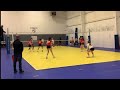 Bridgit Hoskins, Libero, #6 in White, WCPL Highlights, Lions Starved Rock 16 Red