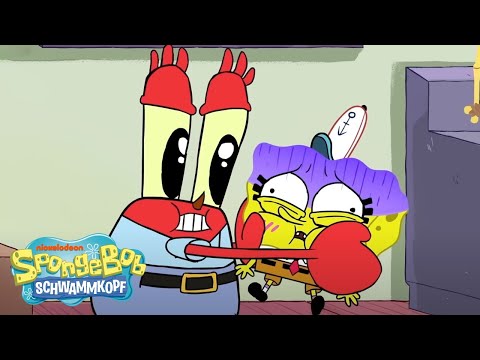SpongeBob | Wenn SpongeBob ein Anime wäre | SpongeBob-Folgen neu gezeichnet| SpongeBob Schwammkopf
