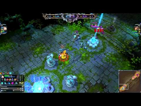 League Of Legends - Ahri VS Caitlyn - Part 1