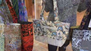 preview picture of video 'Margaret Babb Quilted Bags | MountainMade.com'