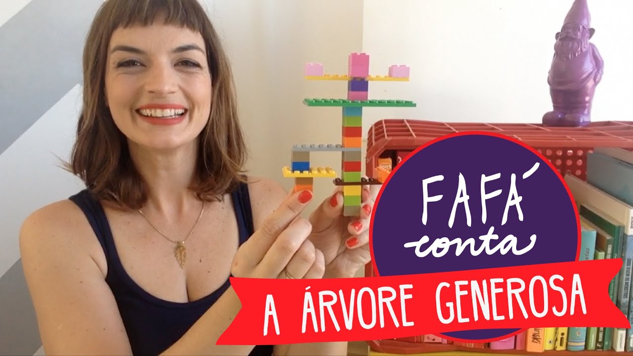 A ÁRVORE GENEROSA - história infantil contada | Fafá Conta