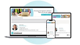 Rocketseed Email Signatures video