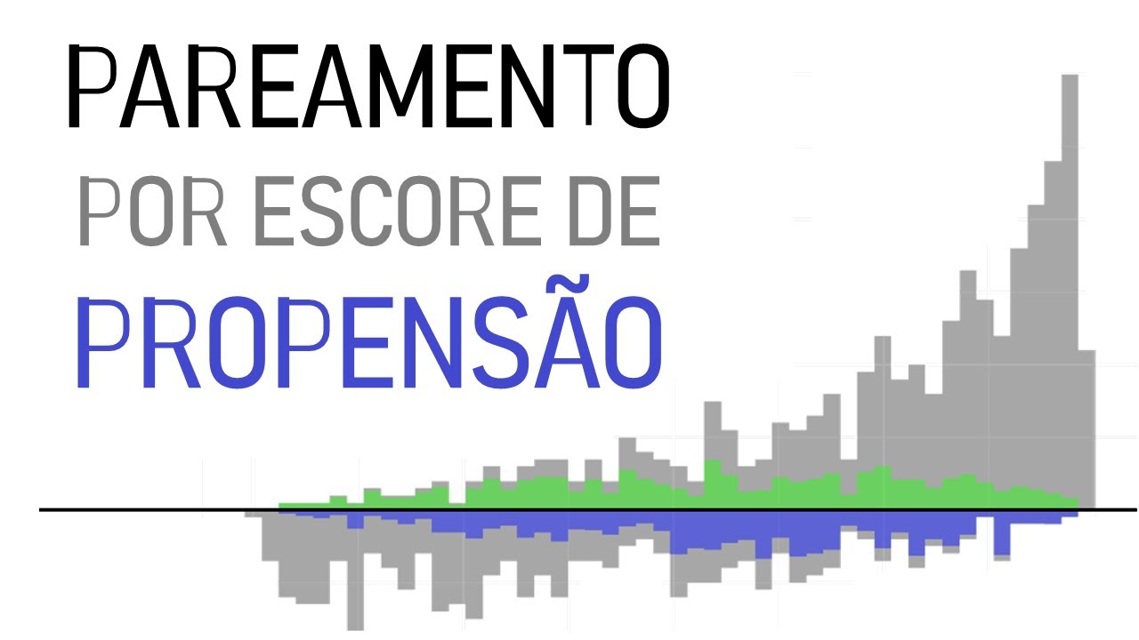 11 FORMALIZAÇÃO DO PAREAMENTO POR ESCORE DE PROPENSÃO | PROPENSITY SCORE MATCHING (PSM)