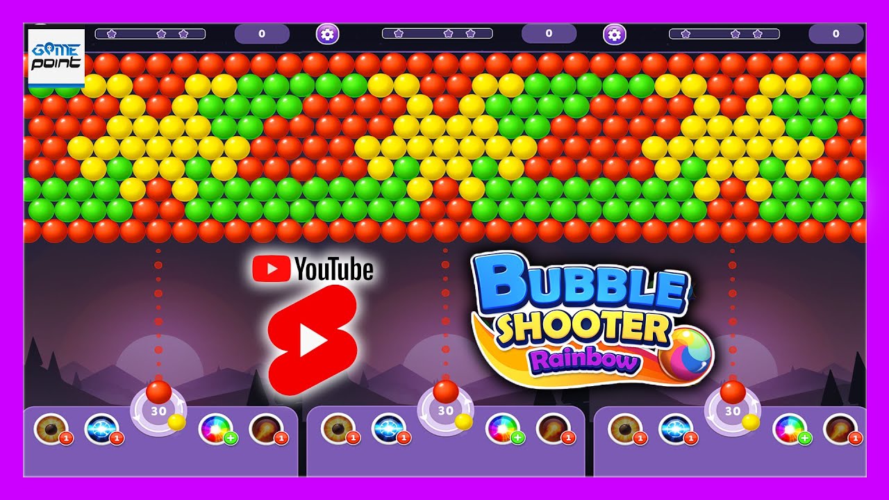 Bubble Shooter Rainbow Gameplay - Bubble Shooter Game