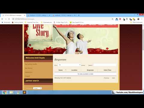 44 Dating Social Networking in Laravel 5 7 5 8 | Sent Messages | Contact Partner VI