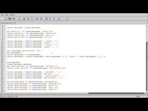 Extracting first and last names in Stata (1/6)