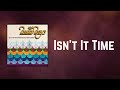 The Beach Boys - Isn't It Time (Lyrics)