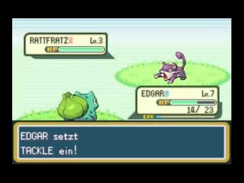 Let's Play Pokemon Blattgrün Nuzlocke Challenge - Part 2 - Erste Schritte