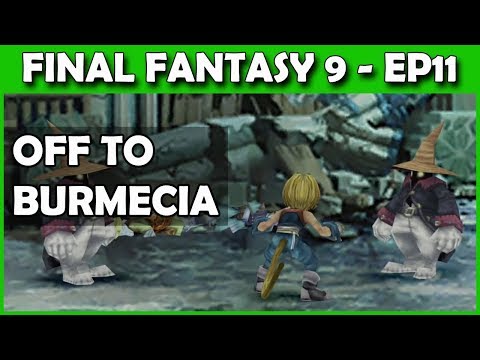 Let's Play Final Fantasy 9 PS4 LIVE - Gizamaluke Boss then off to Burmecia! Part 11