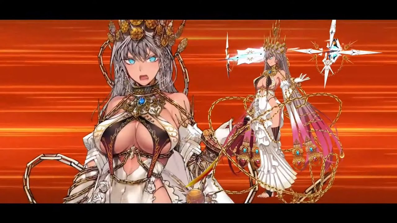 【FGO】ゼノビア(宝具＋EXアタック)【ハロウィン･ライジング！ ～砂塵の女王と暗黒の使徒～】