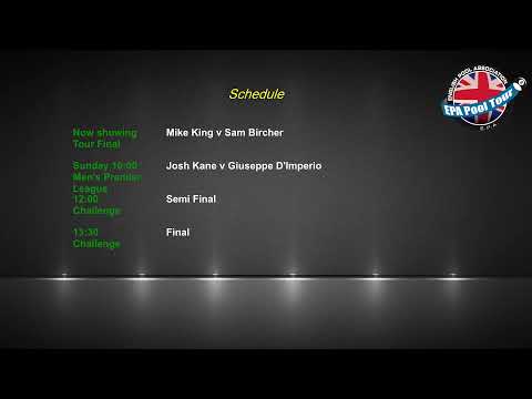 2019 EPA Tour 4 - Final - Mike King v Sam Bircher