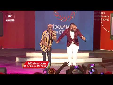 GABRIEL JR. RECEBE DJ ARDILES E MR. KUKA NO MOÇAMBIQUE EM CONCERTO