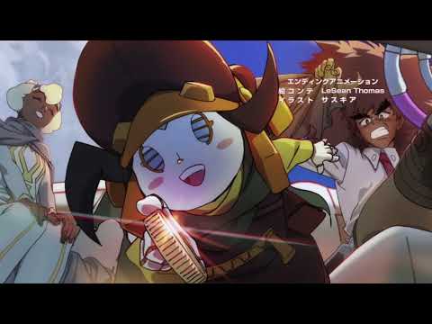 Cannon Busters Ending Theme Music HD