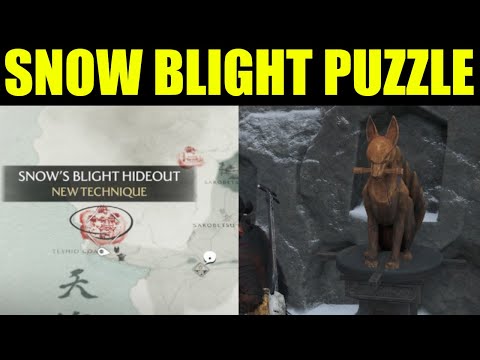 Ghost of Yotei - how to get to snow's blight hideout (snows blight shrine puzzle) |  A LAND REFORGED