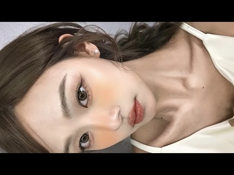 My lime orange tree makeup🍊 Warm-toned daily recommended items, moisturizing tint, Corinco eyelas...