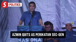 Download lagu Azmin resigns as Perikatan sec-gen after Muhyiddin’s exit mp3