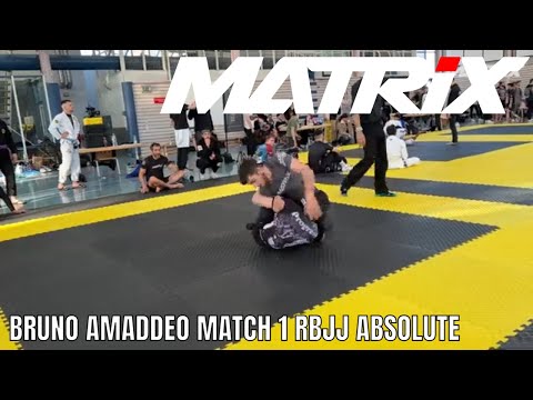Bruno Amaddeo Match 1 RBJJ Absolute -80kg - Matrix Jiu Jitsu