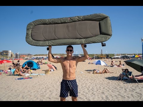 TO THE BEACH WITH THE JRC X-LITE LEVELBED