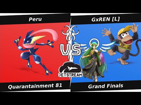 Quarantainment 81 Grand Finals - Peru (Greninja) Vs GxREN [L] (Palutena, Diddy) - SSBU