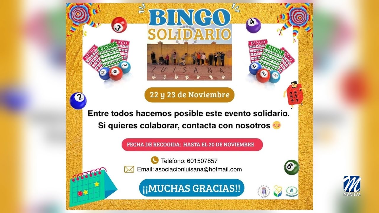 Últimos días para colaborar con los premios del Gran Bingo Solidario