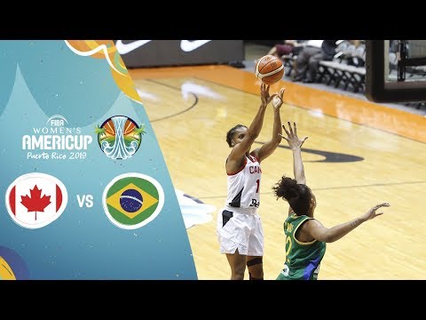 Баскетбол Canada v Brazil — Full Semi-Finals Game — FIBA Women's AmeriCup 2019