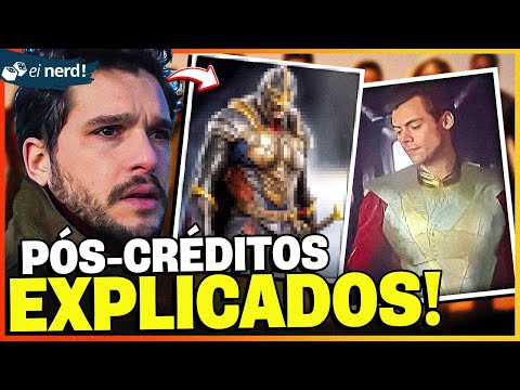 ETERNOS CENAS PÓS CRÉDITO EXPLICADAS: IRMÃO DO THANOS E CAVALEIRO NEGRO