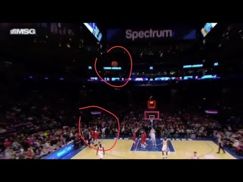 Anthony Davis full court shot vs Knicks | pelicans vs Knicks