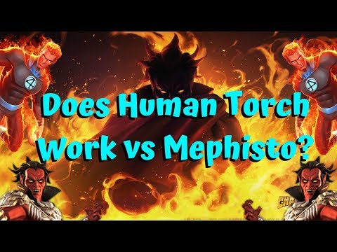 Human Torch vs Mephisto! Hard Countered? - Marvel Contest of Champions