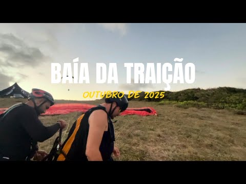 Vlog voo de Parapente - Baía da Traição - Paraíba - VDR FLY