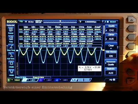 Verstärkerstufe einer Emitterschaltung