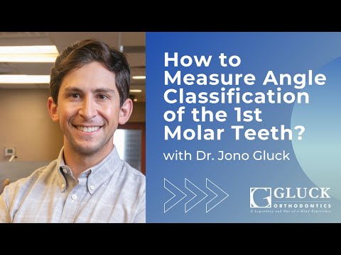 How to Measure Angle Classification of the 1st Molar Teeth