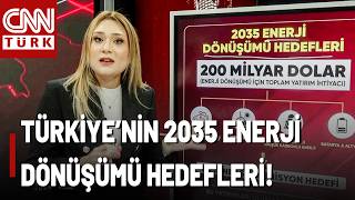 2035 Enerji Yol Haritası Belli Oldu: 200 Milyar Dolar Yatırım Ayrılaca